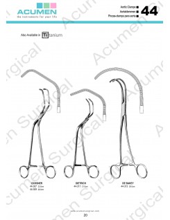 Aortic Clamps