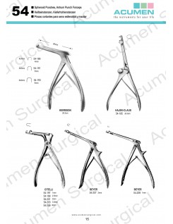 Sphenoid Punches and Antrum Punch Forceps