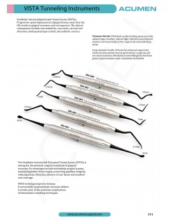 Vista Tunneling Instruments 111