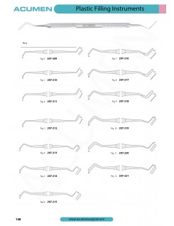 Plastic Filling Instruments 148