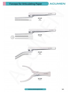 Forceps For Articulating Paper 151