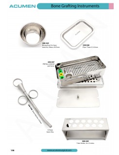 Bone Grafting Instruments 158