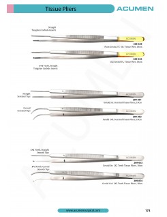 Tissue Pliers 173