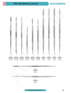 Wax Modelling Carvers 67
