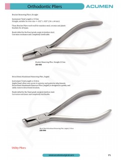 Orthodontic Pliers 71