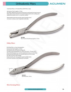 Orthodontic Pliers 73