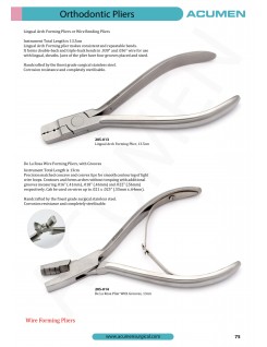 Orthodontic Pliers 75