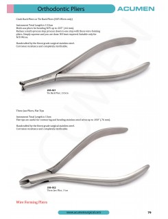 Orthodontic Pliers 79