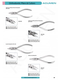 Orthodontic Pliers & Cutters 89