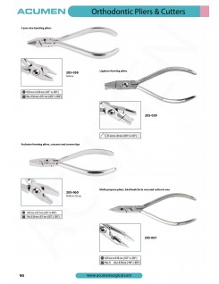 Orthodontic Pliers & Cutters 90