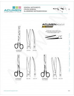 Operating Scissors Tungsten 13