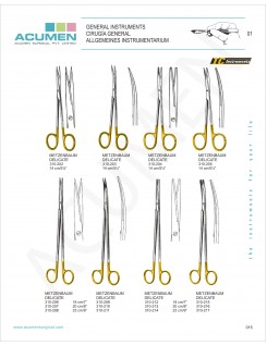 Metzenbaum Scissors Tungsten 15