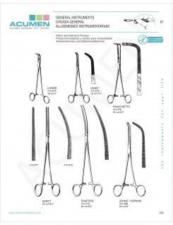 Artery & Gall Duct Forceps 35