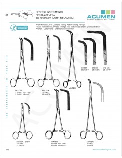 Kidney Pedicle Clamps 36