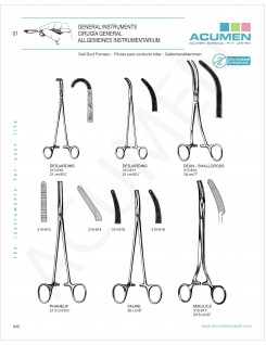 Gall Duct Forceps 40