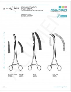 Hysterectomy Forceps 42