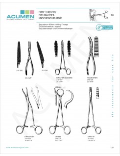 Sequestrum & Bone Holding Forceps 123