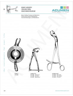 Bone Holding Forceps & Retractors 126