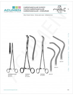 Blood Vessel Clamps 155