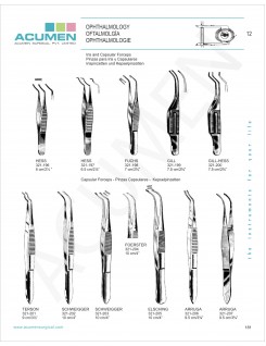 Iris & Capsular Forceps 181