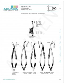 Corneal Scissors 185