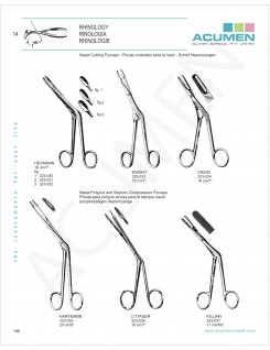 Nasal Cutting Forceps 196