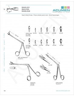 Nasal Cutting Forceps 198