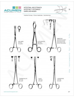 Intestinal Forceps 227