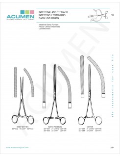 Intestinal Clamp Forceps 229