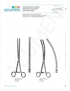 Atrauma Intestinal and Stomach Clamps 233