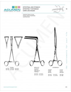 Intestinal Clamp Forceps 235