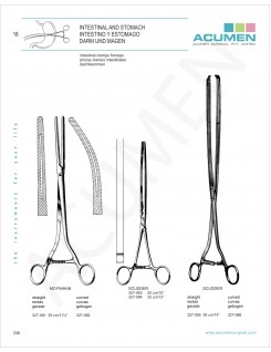 Intestinal Clamp Forceps 236