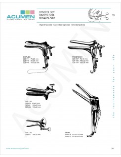 Vaginal Specula 241