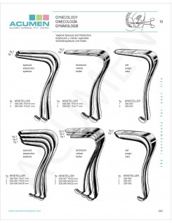 Vaginal Specula and Retractors 243