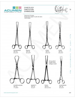 Tenaculum Forceps 249