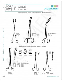 Hysterectomy Forceps 252