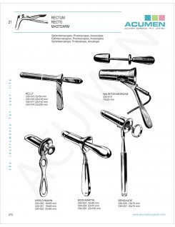 Sphincteroscopes & Anoscopes 272