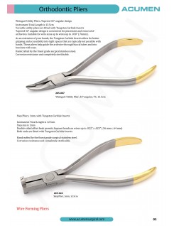 Orthodontic Pliers TC 03