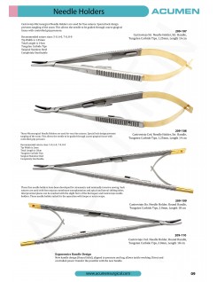 Needle Holders TC 09